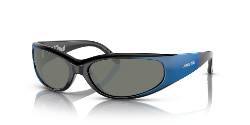 Black Gradiant Metal Blue, Green-Polarized