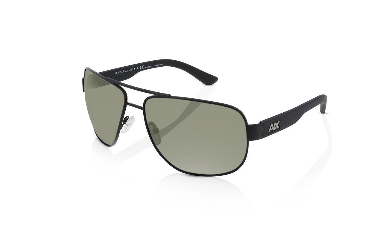 Matte Black, Green-Polarized