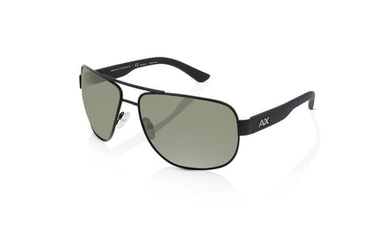 Matte Black, Green-Polarized
