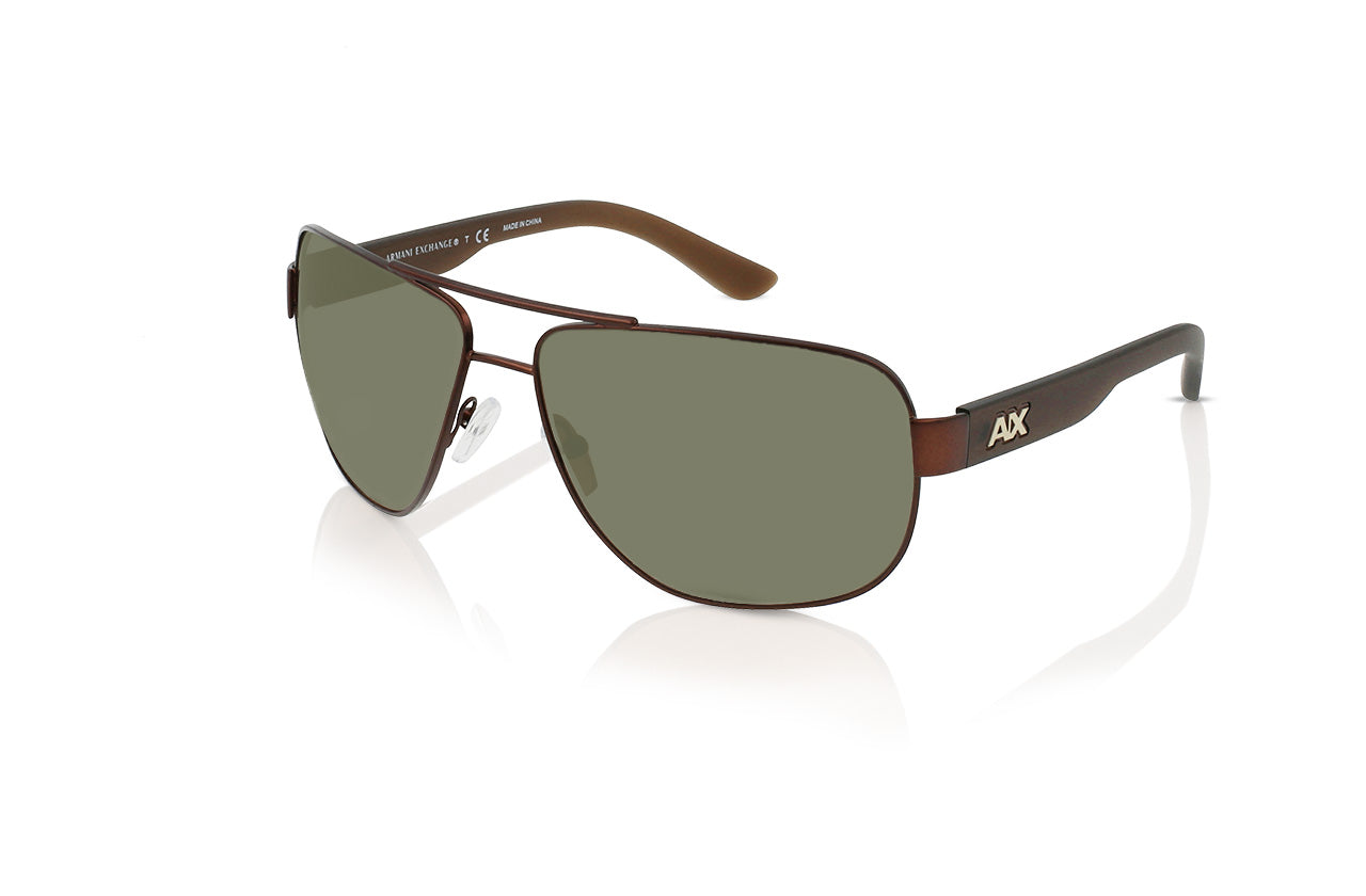 Matte Brown, Green-Polarized