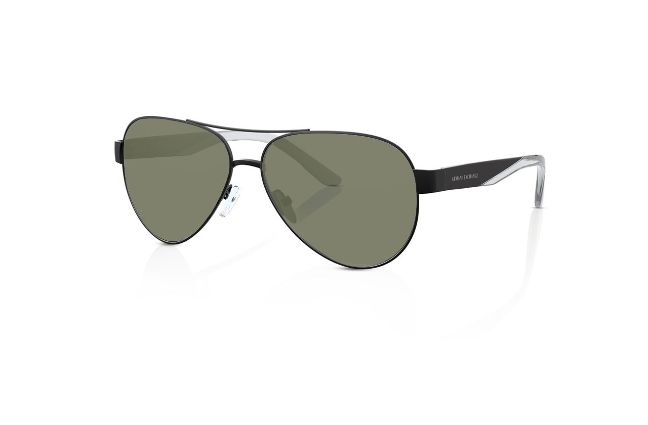 Matte Black, Green-Polarized