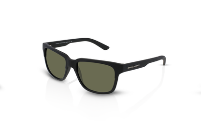 Matte & Shiny Black, Green-Polarized