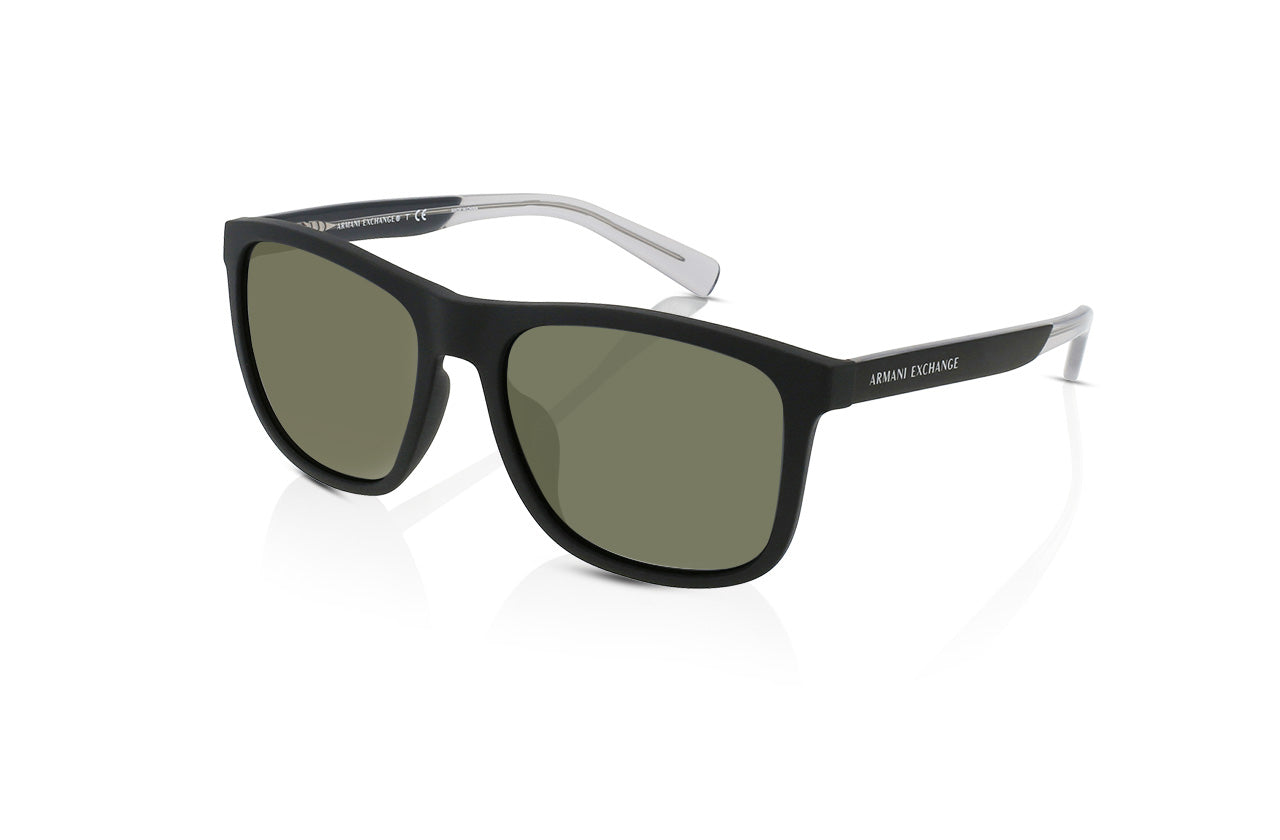 Matte Black, Green-Polarized
