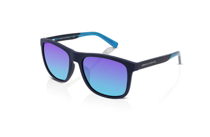 Matte Blue	, Blue-Mirrored