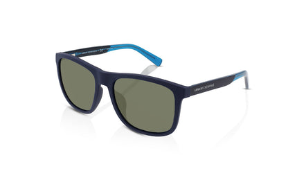 Matte Blue, Green-Polarized