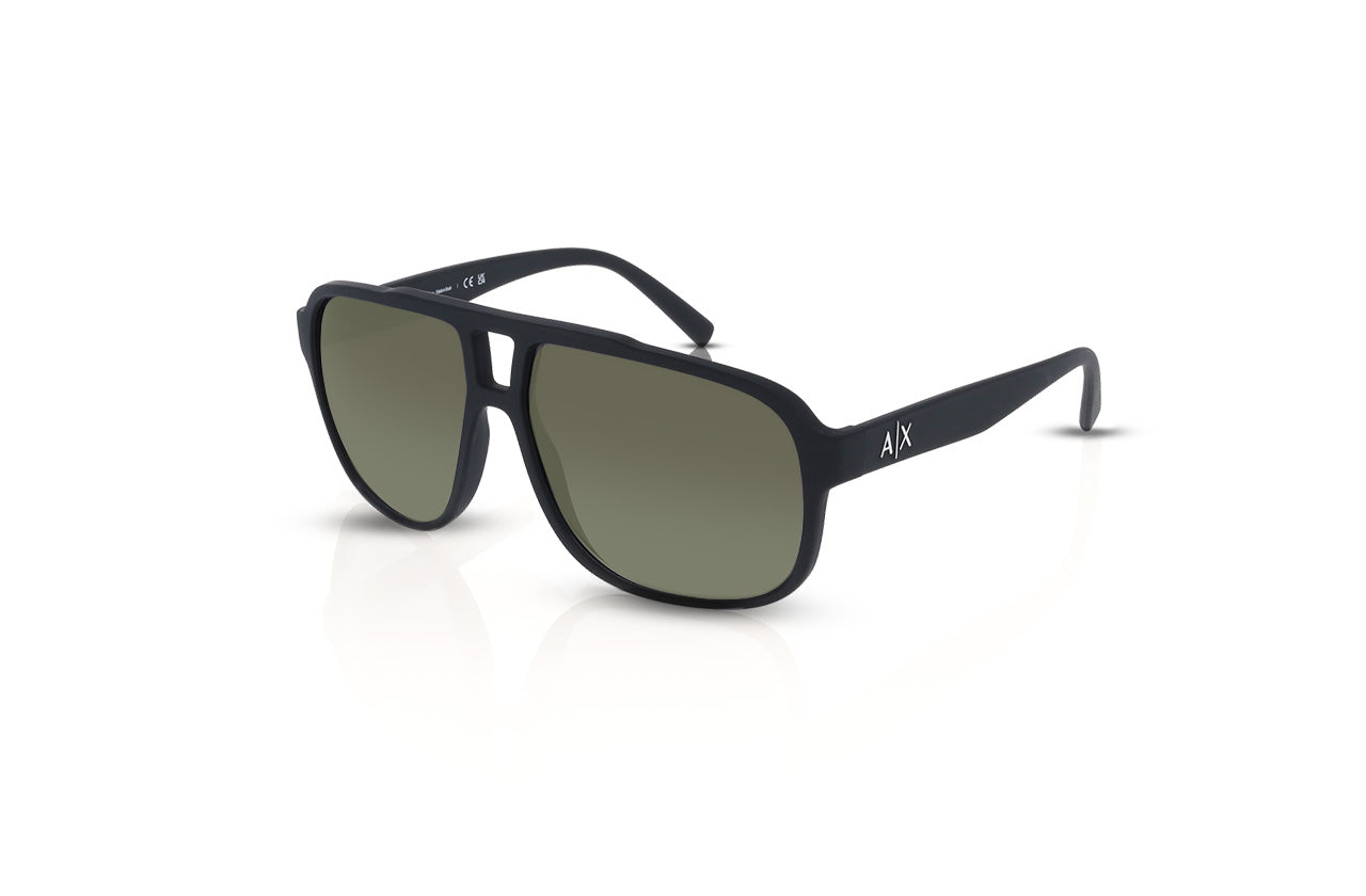 Matte Black	, Green-Polarized