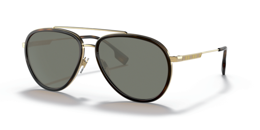 Gold, Green-Polarized