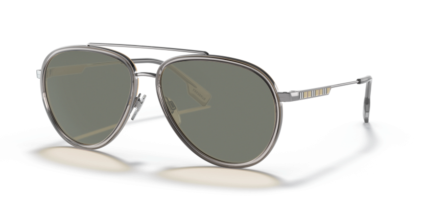 Gunmetal, Green-Polarized