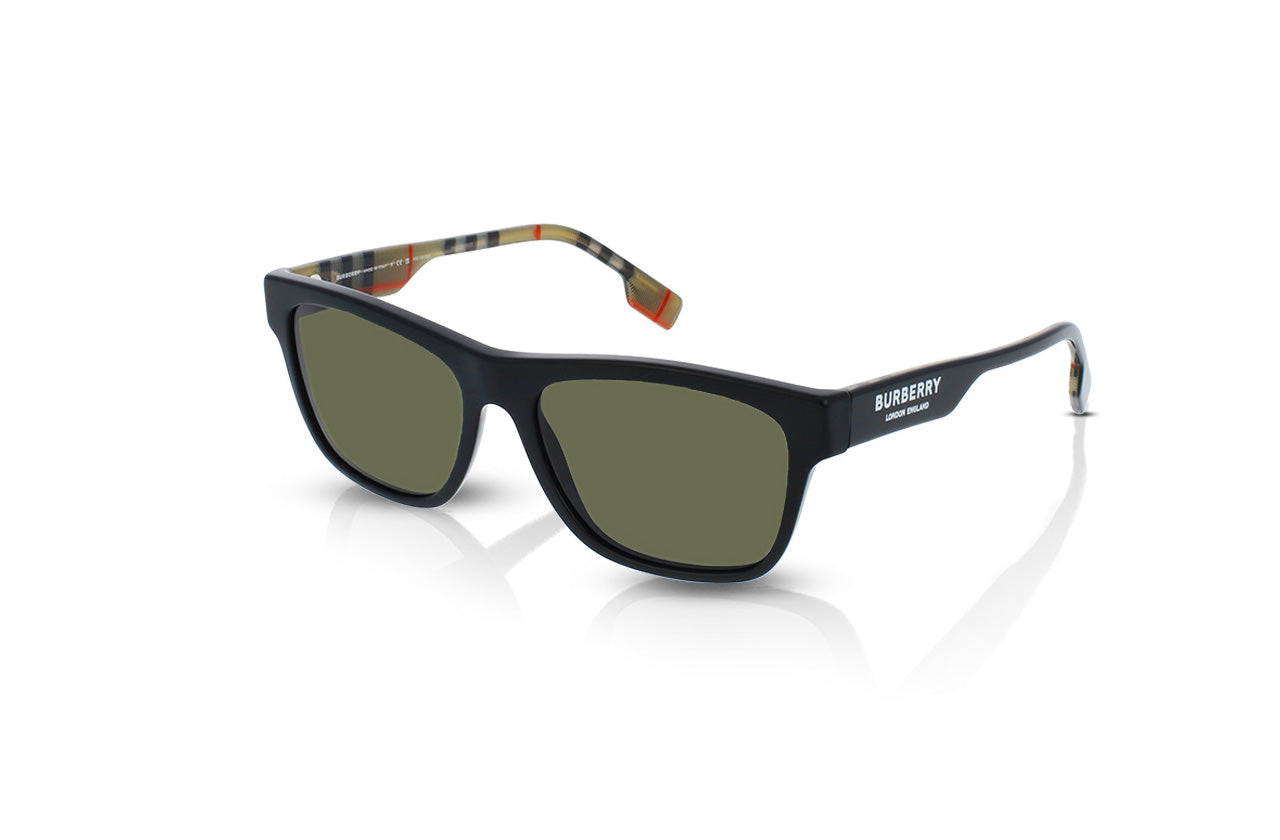 Black, Green-Polarized