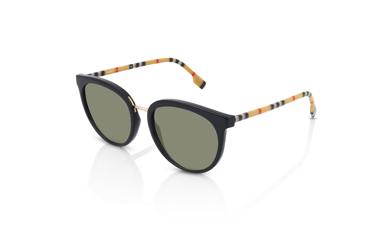 Black	, Green-Polarized