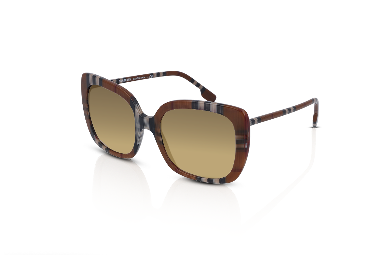 Brown Check, Brown Gradient