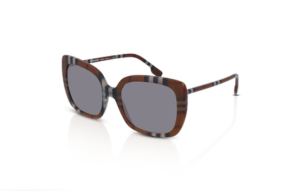Brown Check, Grey-Polarized