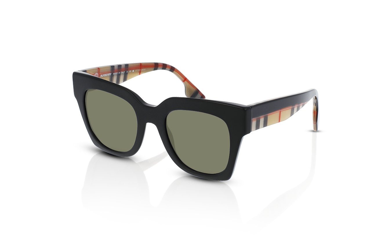 Black, Green-Polarized