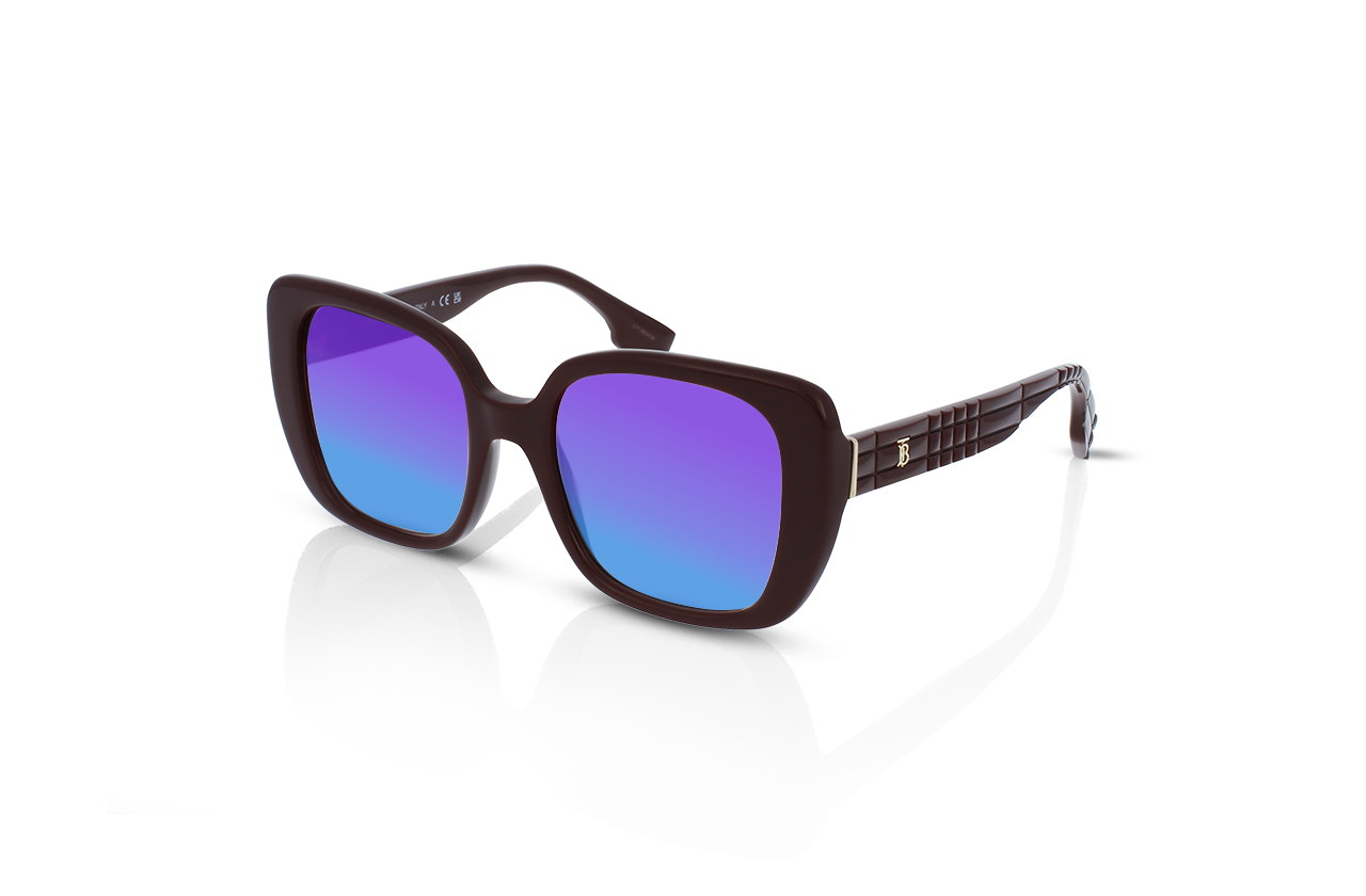 Bordeaux, Blue-Mirrored