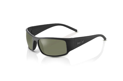 Matte Black, Green-Polarized