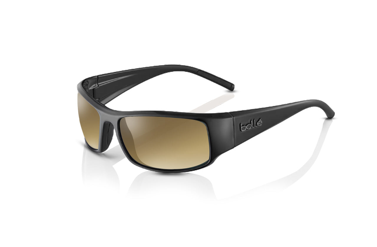 Shiny Black, Brown Gradient