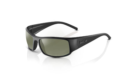 Shiny Black, Green-Polarized