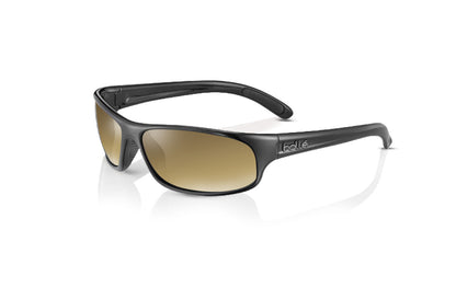 Shiny Black, Brown Gradient