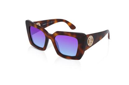 Light Havana, Blue-Mirrored