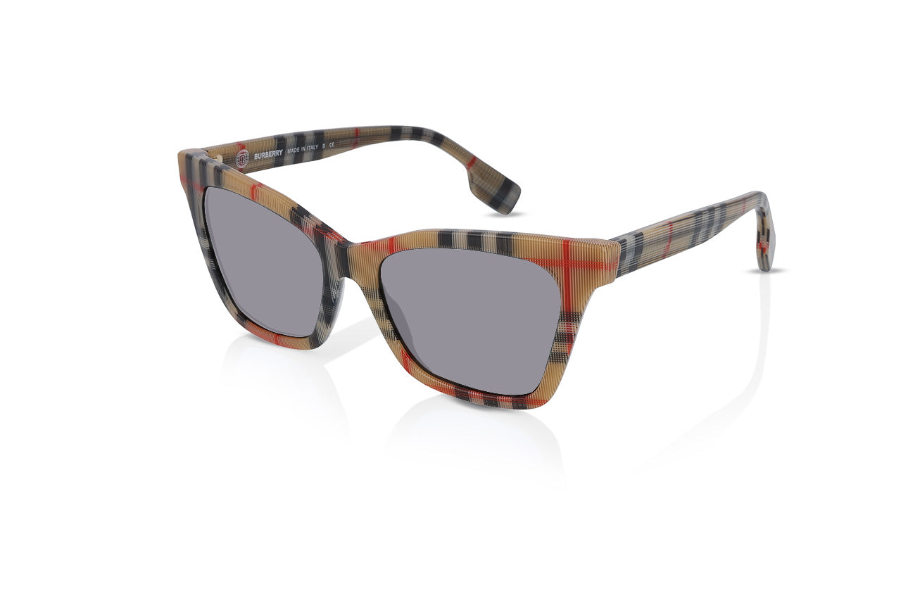 Vintage Check, Grey-Polarized