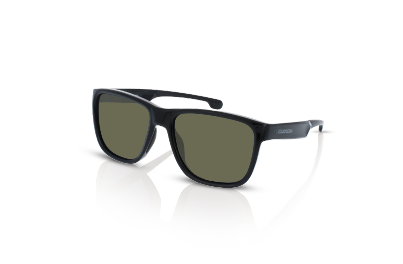 Matte Black, Green-Polarized