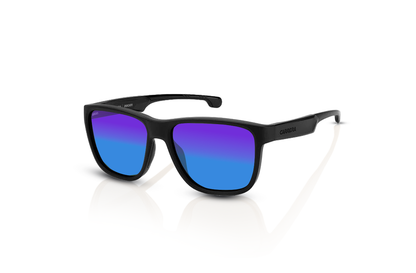 Black, Blue-Mirrored