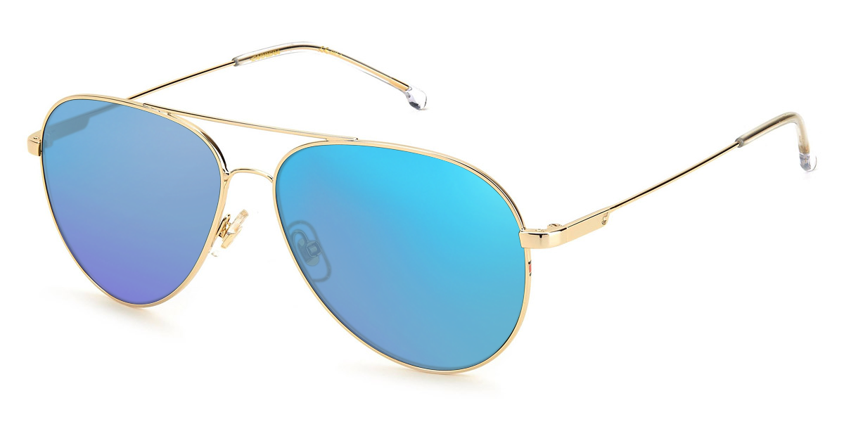 Gold, Blue-Mirrored