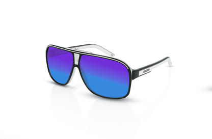 Black Crystal, Blue-Mirrored