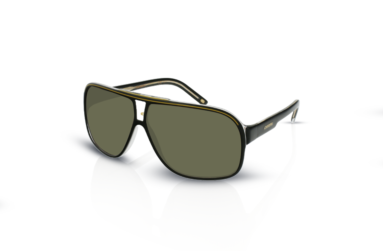 Black, Green-Polarized