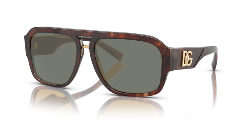 Dark red havana, Green-Polarized