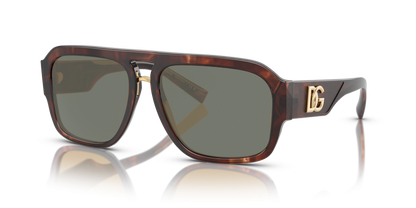 Dark red havana, Green