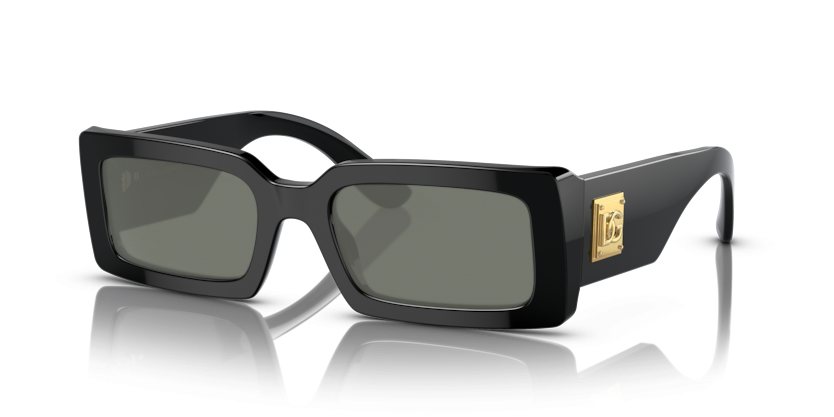 Black, Green-Polarized