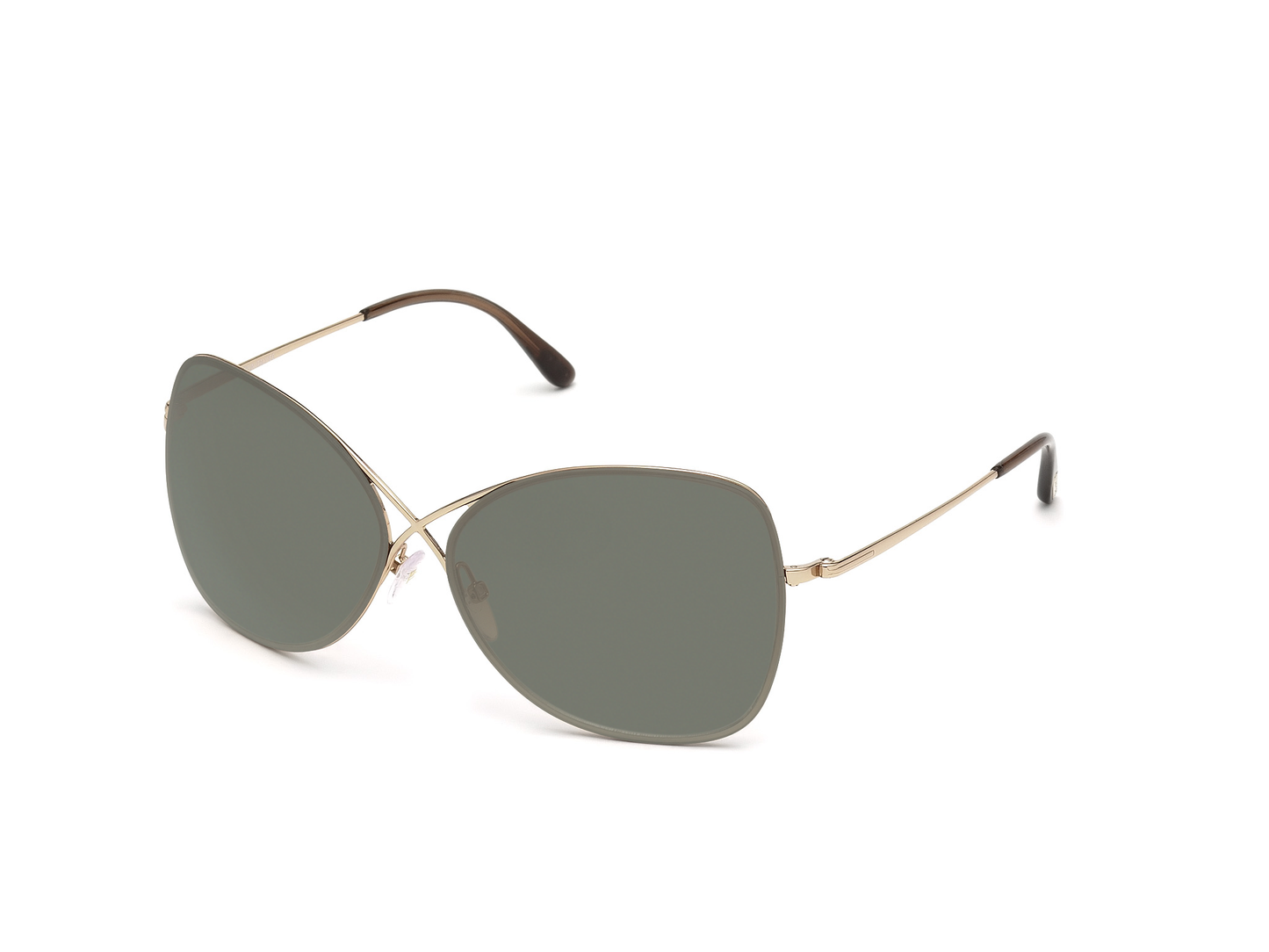 Shiny Rose Gold, Green-Polarized