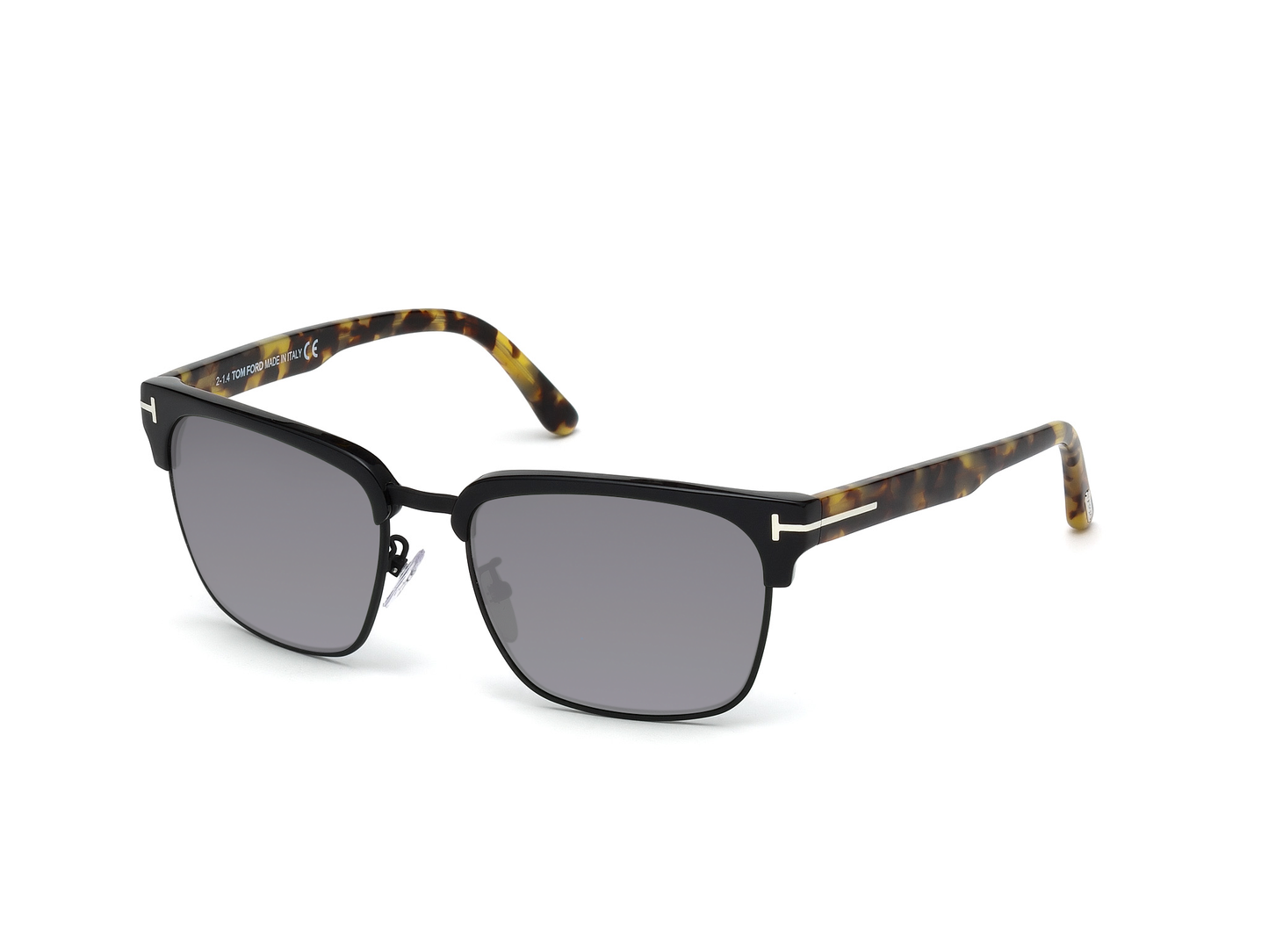 Shiny Black/Tortoise, Grey