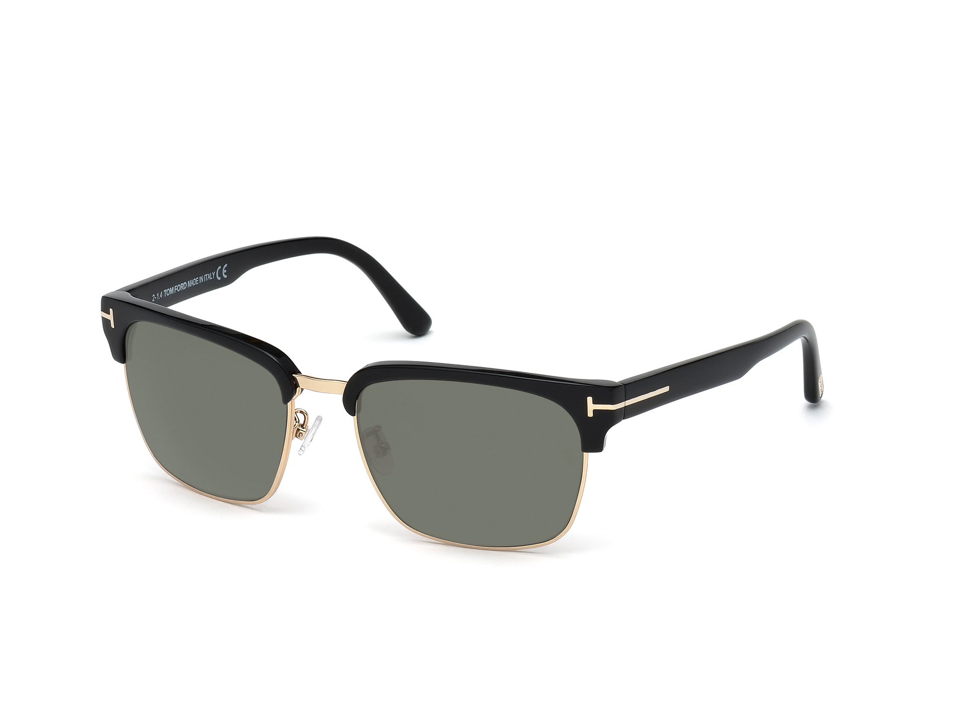 Shiny Black/Gold, Green-Polarized