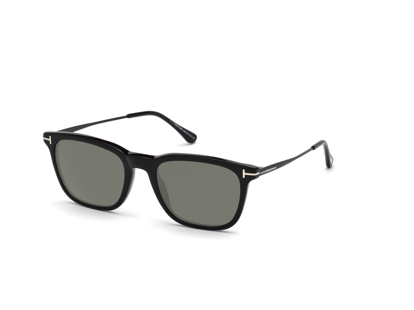 Shiny Black, Green-Polarized