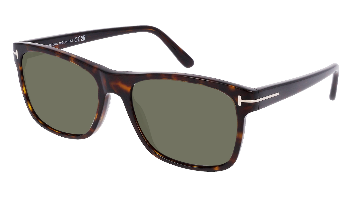 Dark Havana, Green-Polarized, Sunberryrx