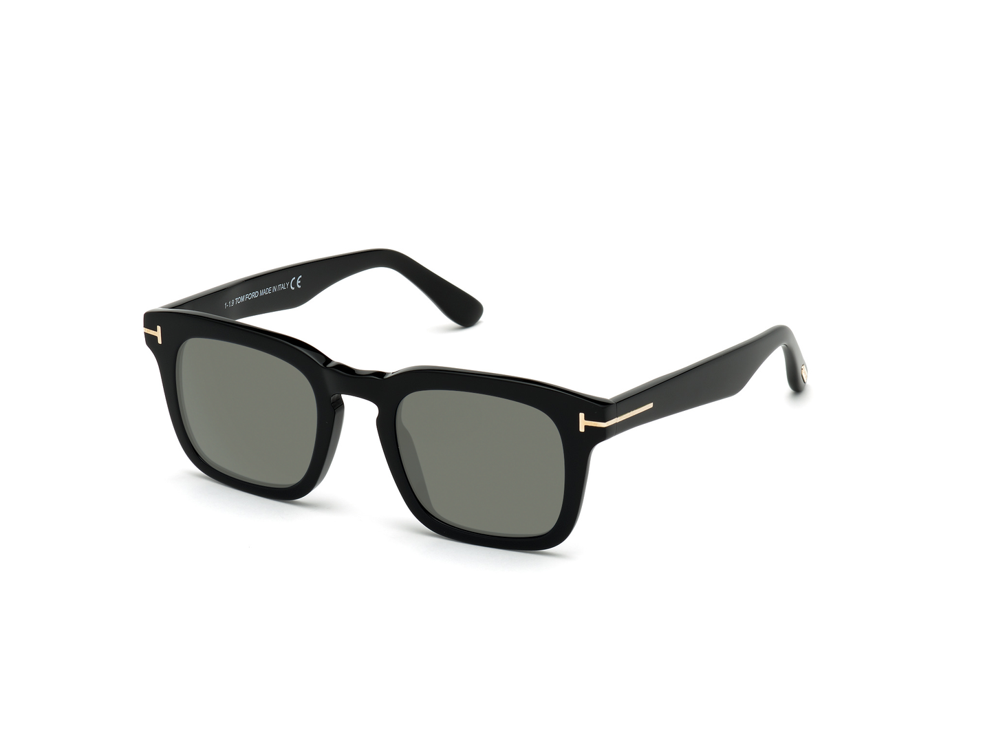 Shiny Black, Green-Polarized