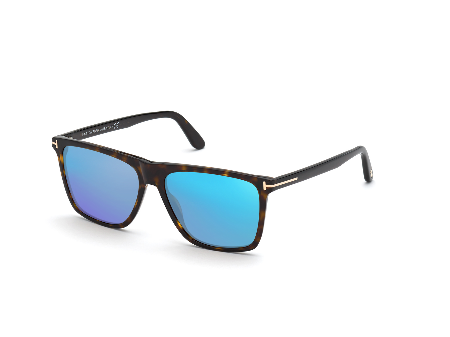 Dark Havana, Blue-Mirrored