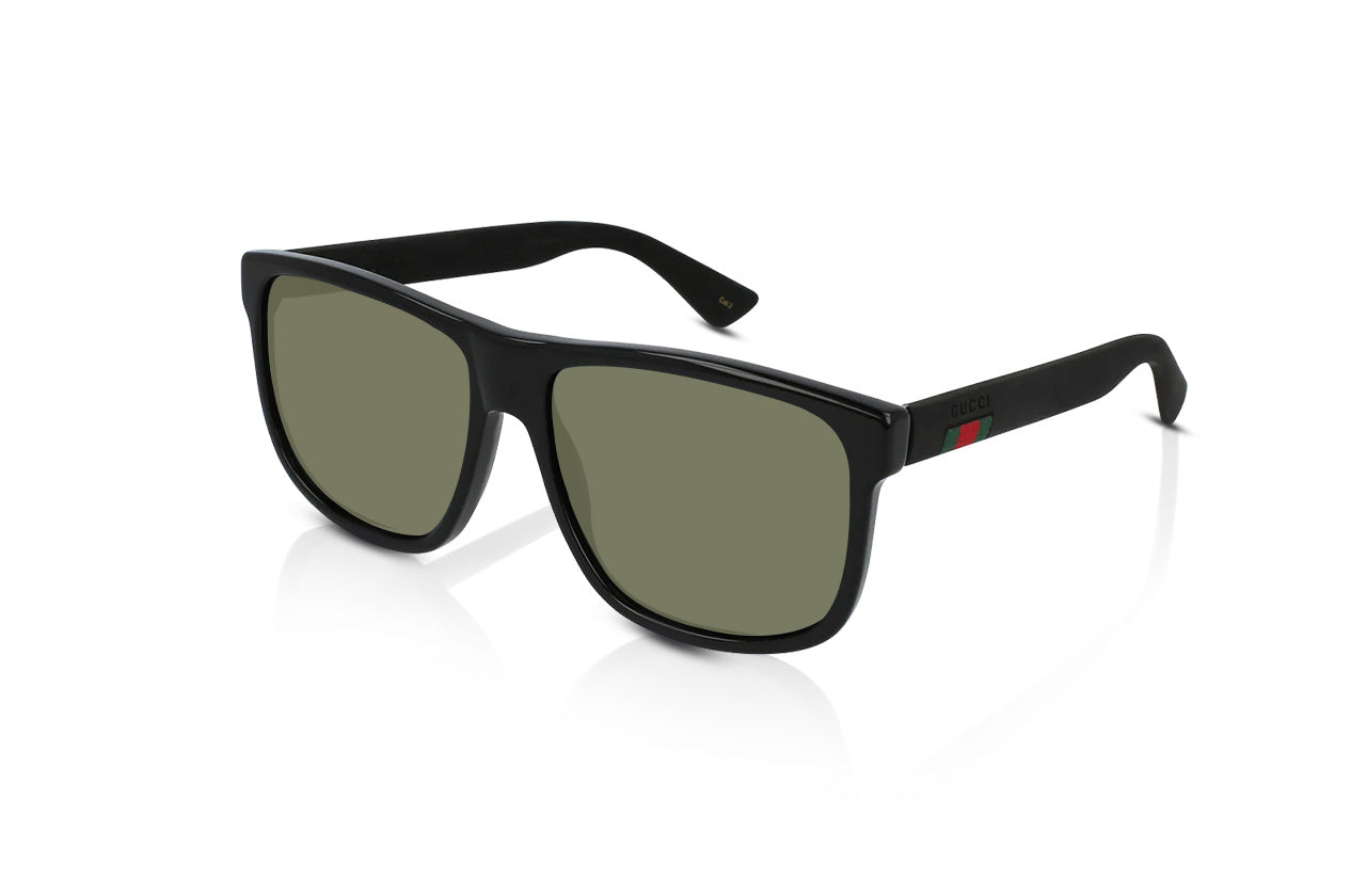 Black	, Green-Polarized
