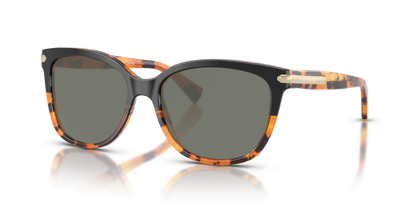 Black Tortoise Gradient, Green-Polarized