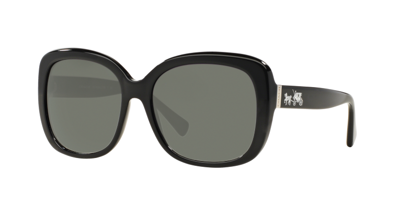 Black, Green-Polarized