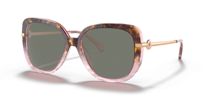 Rose Tortoise Gradient, Green-Polarized