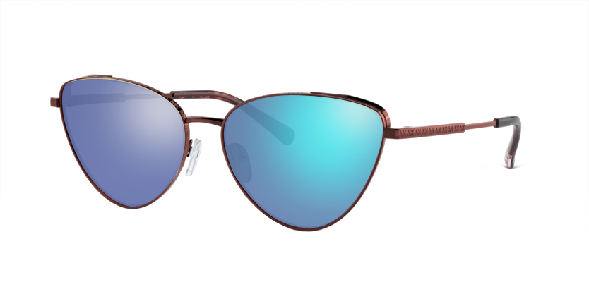 Cordovan Metal, Blue-Mirrored, Sunberryrx