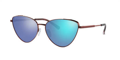 Cordovan Metal, Blue-Mirrored, Sunberryrx