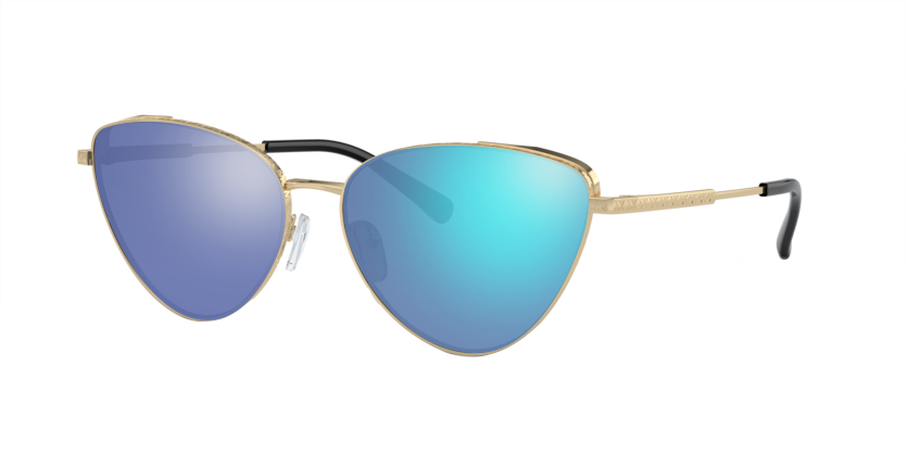 Light Gold, Blue-Mirrored, Sunberryrx