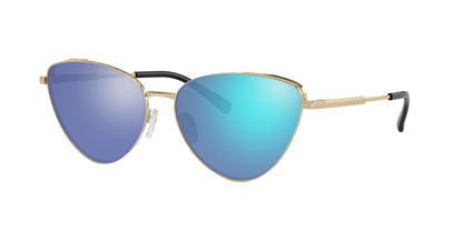 Light Gold, Blue-Mirrored, Sunberryrx