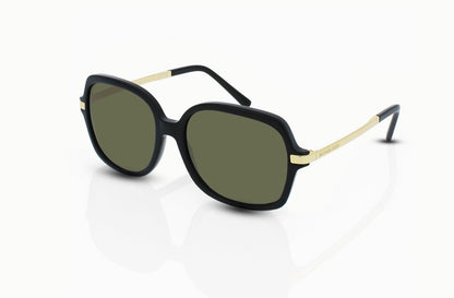 Black	, Green-Polarized