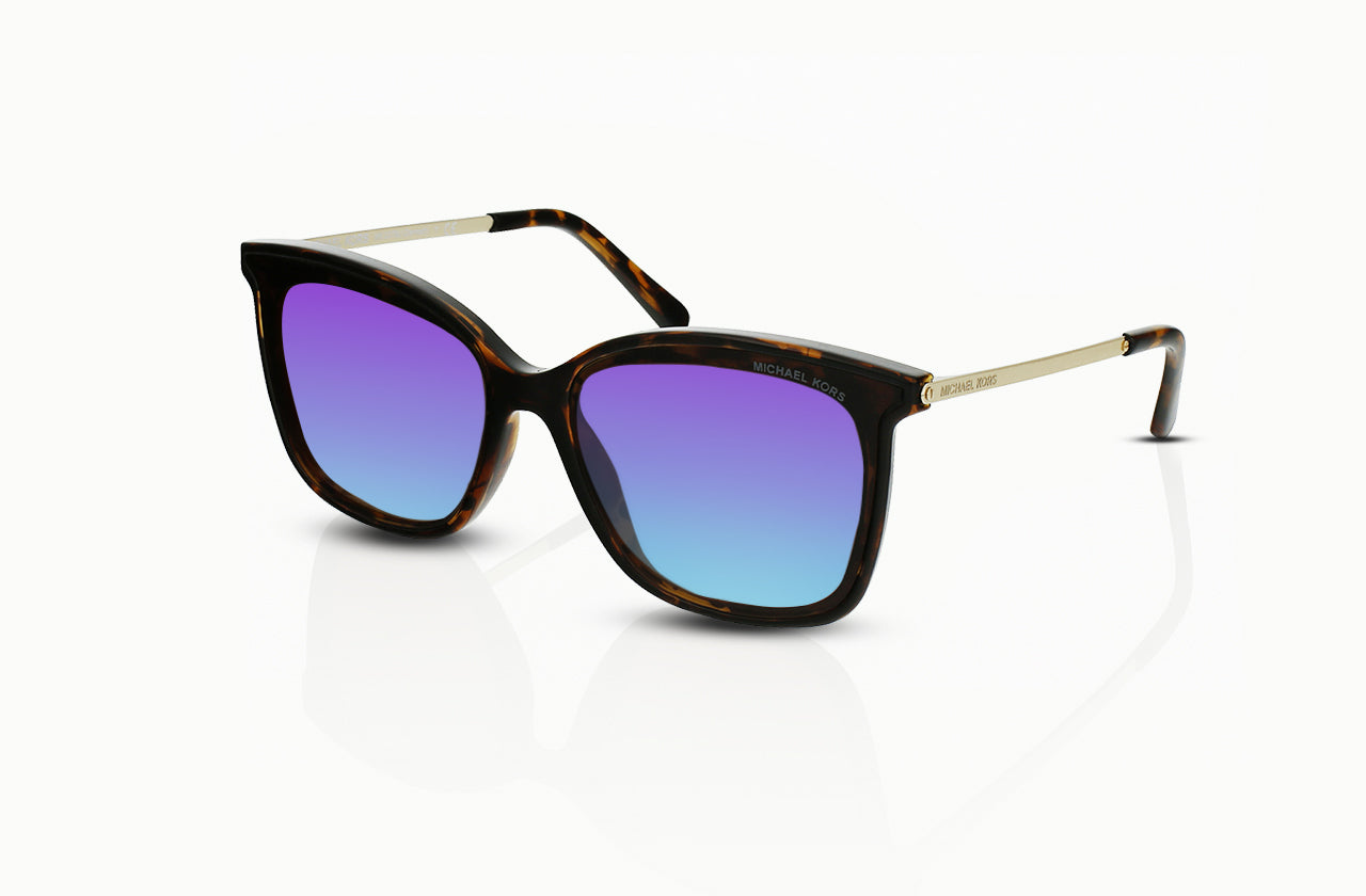 Dark Tortoise	, Blue-Mirrored