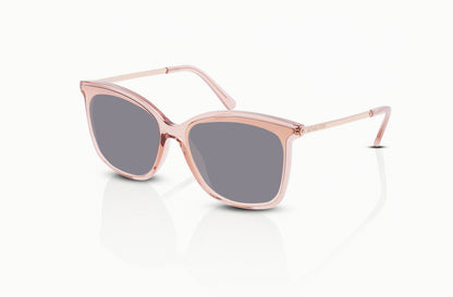 Pink Transparent	, Grey-Polarized